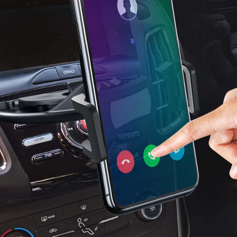 WICKED CHILI 2in1 Handyhalterung Auto Handyhalter für Apple iPhone, Samsung  Galaxy Armaturenbrett & Scheibe KFZ Halterung mit Klebeplatte, schwarz