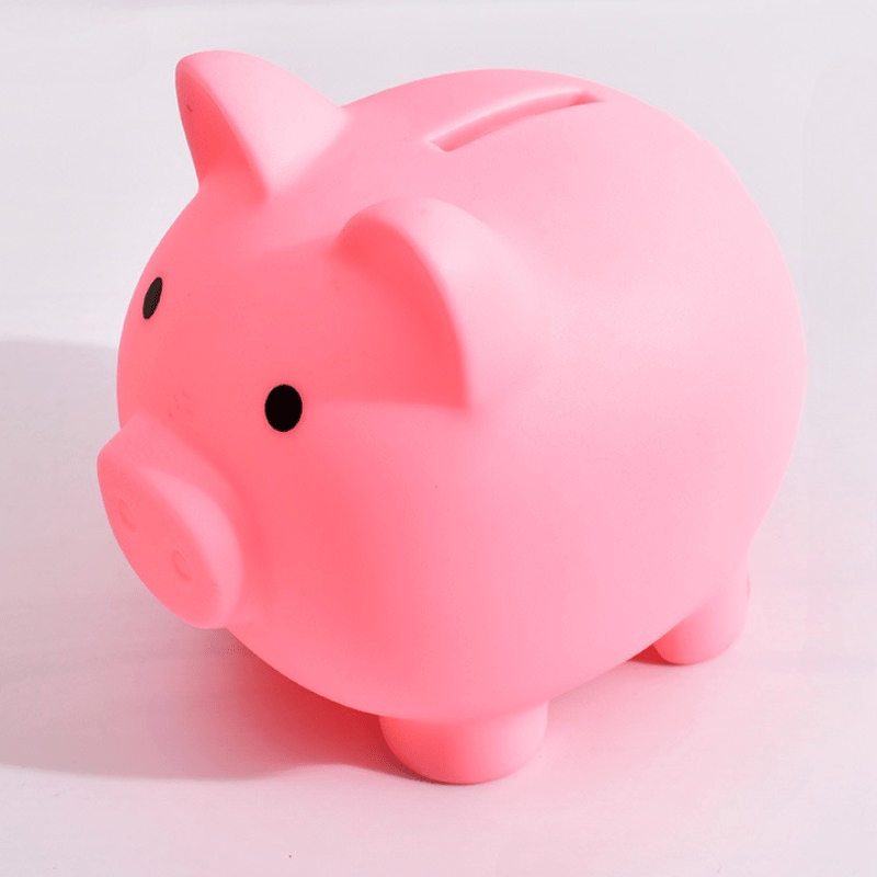 Piggy Bank, Unbreakable Plastic Money Bank, Coin Bank for Girls and Boys,  Medium Size Piggy Banks, Practical Gifts for Birthday, Christmas, Baby