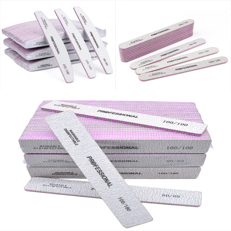 Professional Nail File Buffer Double Sided Grit Emery Boards - Temu