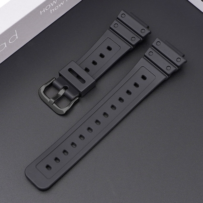 16mm Watch Strap For Casio G-shock Dw-6900 5600 Gw-m5610 Dw-5600e Ga-2100  Colorful Resin Rubber Wrist Band Bracelet Accessories - Watchbands -  AliExpress