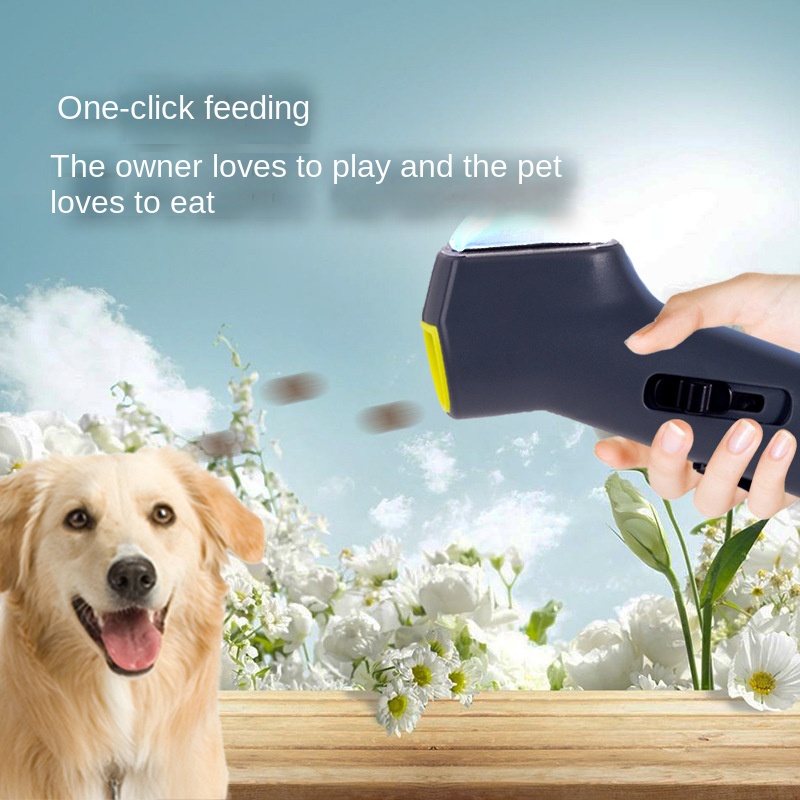 1pc Pet Treat Launcher Dog Food Catapult Dog Stuff Puppy Snack