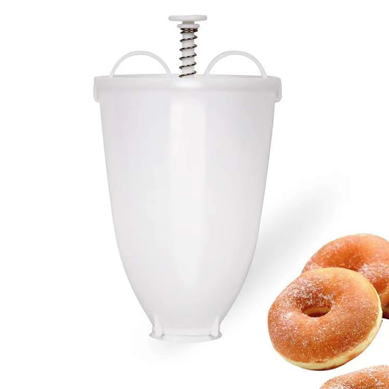 Kitchen Plastic Doughnut Bagel Maker Machine Mold DIY Pastry Bake