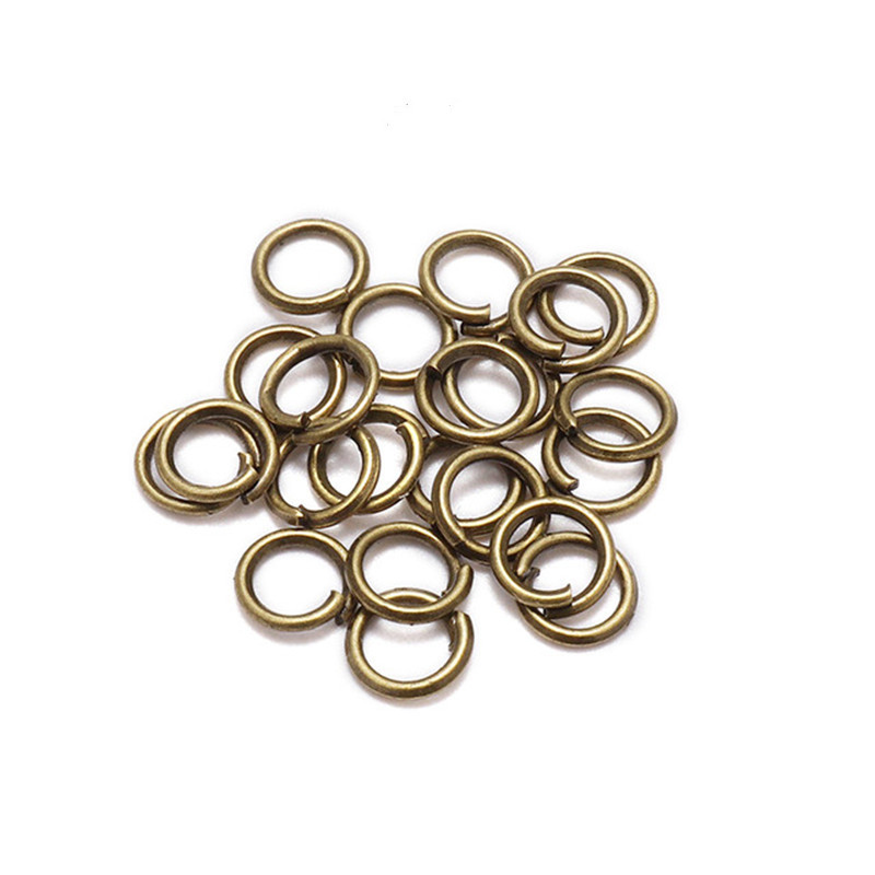 Mixed Iron Open Jump Rings Connector Split Rings For - Temu