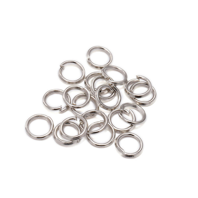 Lot Iron Jump Rings Split Connectors Rings For Diy Jewelry - Temu