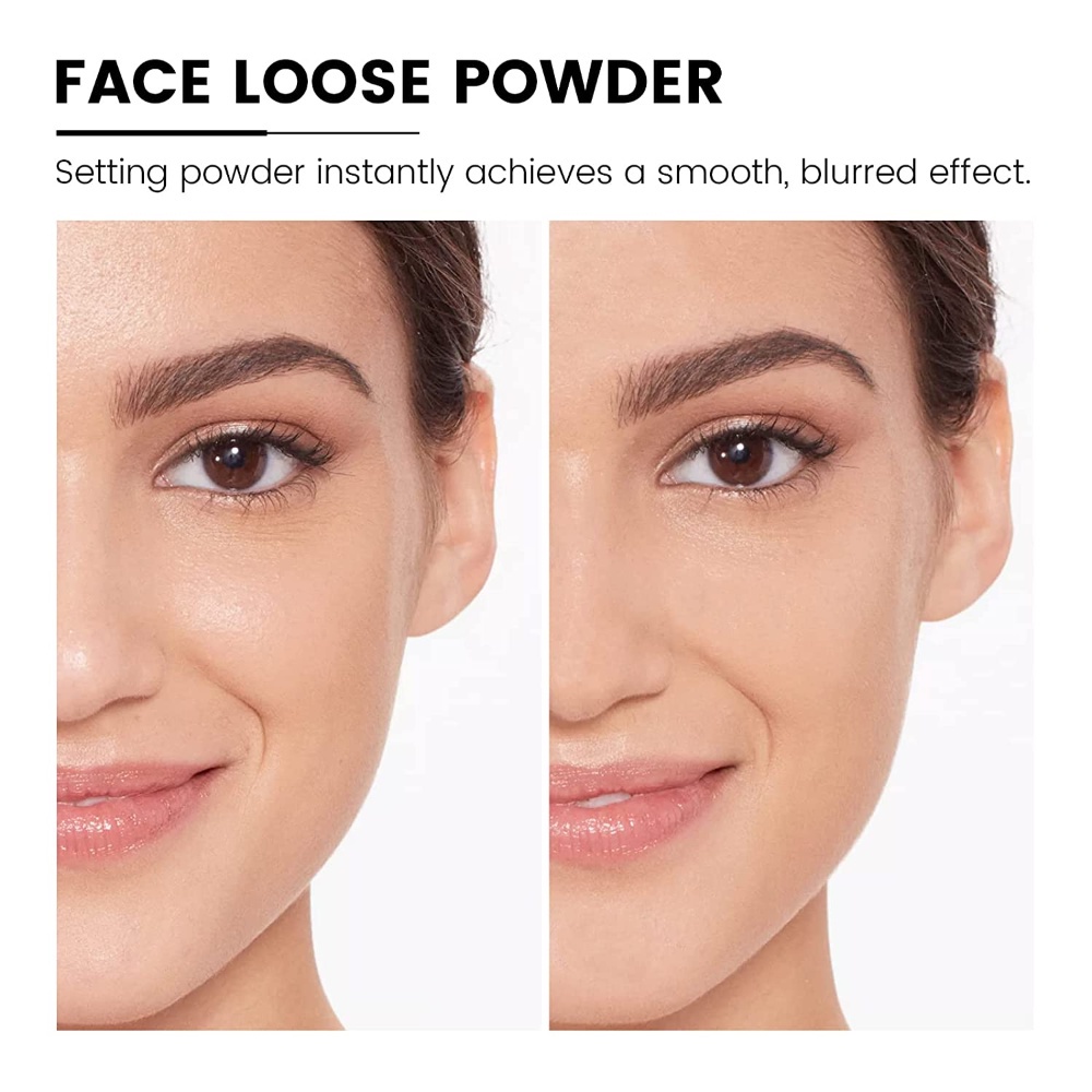 Lameila Loose Baking Setting Powder & Highlighter for All Skin