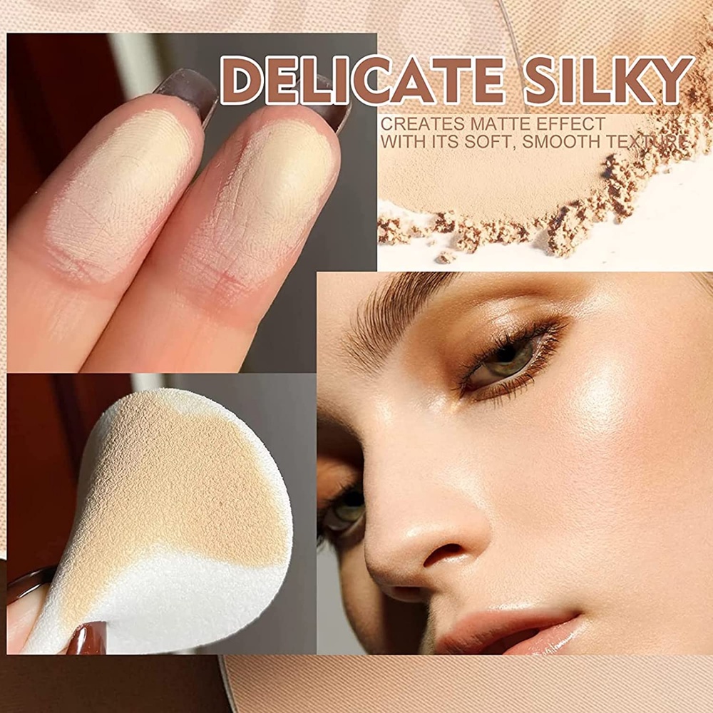Lameila Loose Baking Setting Powder & Highlighter for All Skin