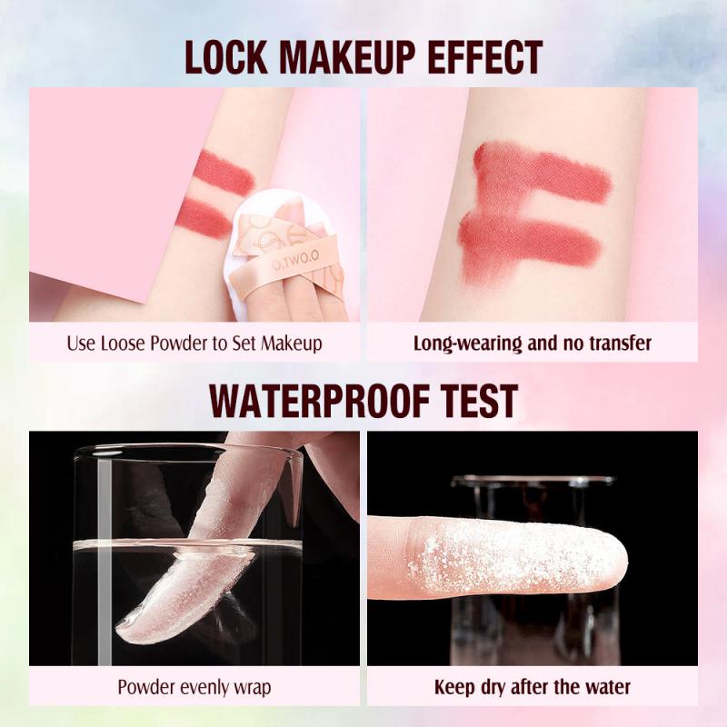 Lameila Loose Baking Setting Powder & Highlighter for All Skin