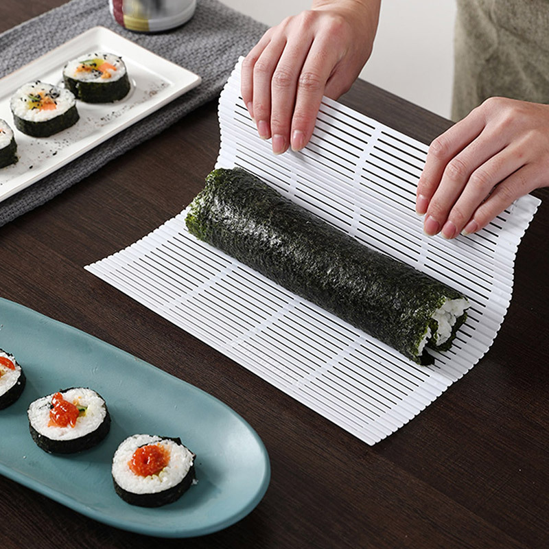 TIMDAM Sushi Making Kit, 12 Pcs Sushi Maker Kit, Sushi Molds  Press with Sushi Rice Mold Shapes, Sushi Maker Roller Kit, Sushi Kit for  Beginners, DIY Home Onigiri Mold Sushi
