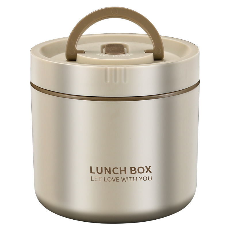 Microwaveable Stainless Steel Lunch Box Leakproof School Home