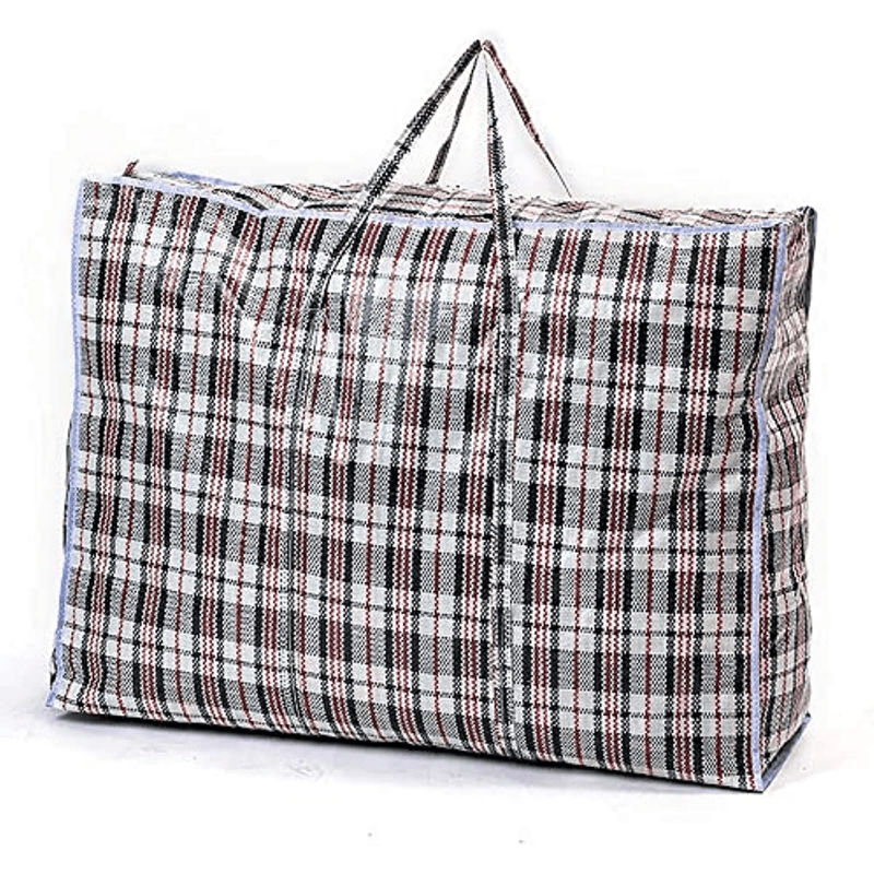 Laundry Bags Reusable Plastic Jumbo Laundry Zipped Large Strong Shopping  Home Storage Bag Moving House Essentials