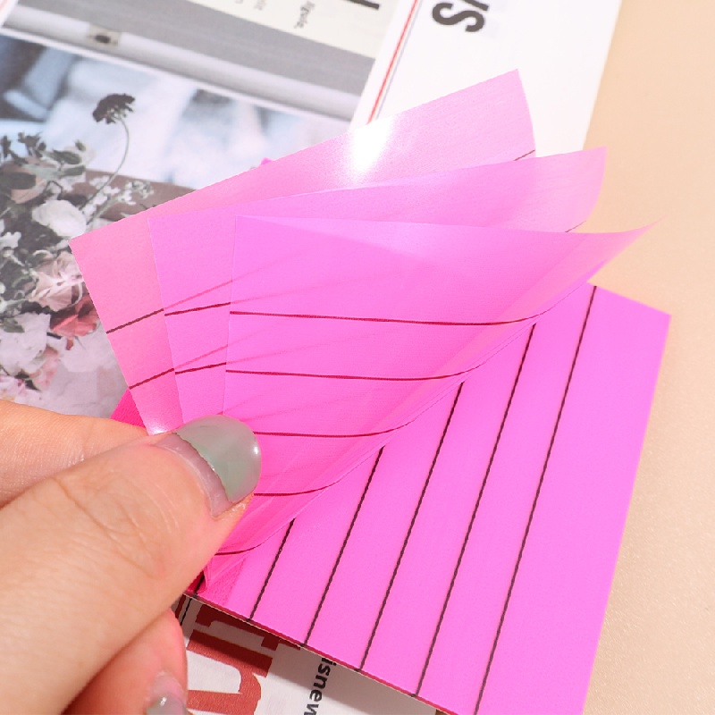 Transparent Sticky Note Pads Waterproof Self adhesive Pad - Temu