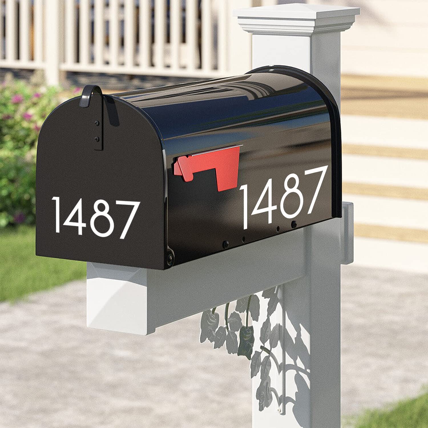 Numero adesivo numero 2 numero letterbox adesivi' Adesivo