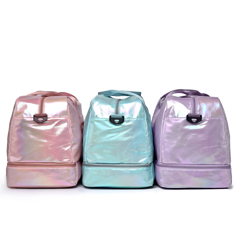 Large Capacity Carry on Tote Nylon Lightweight Luggage Weekender Bag