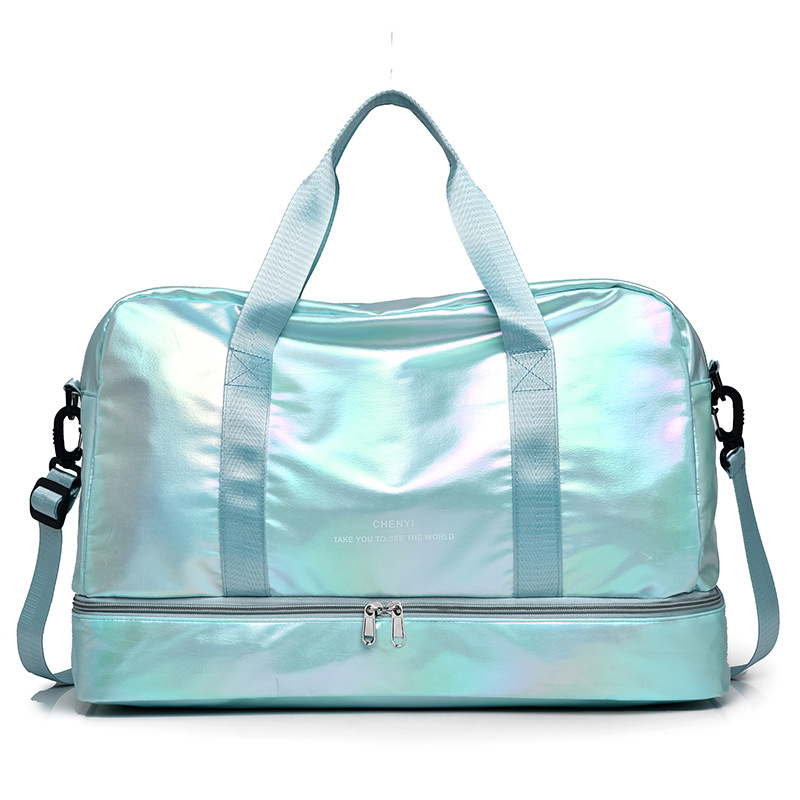 Large Capacity Carry on Tote Nylon Lightweight Luggage Weekender Bag