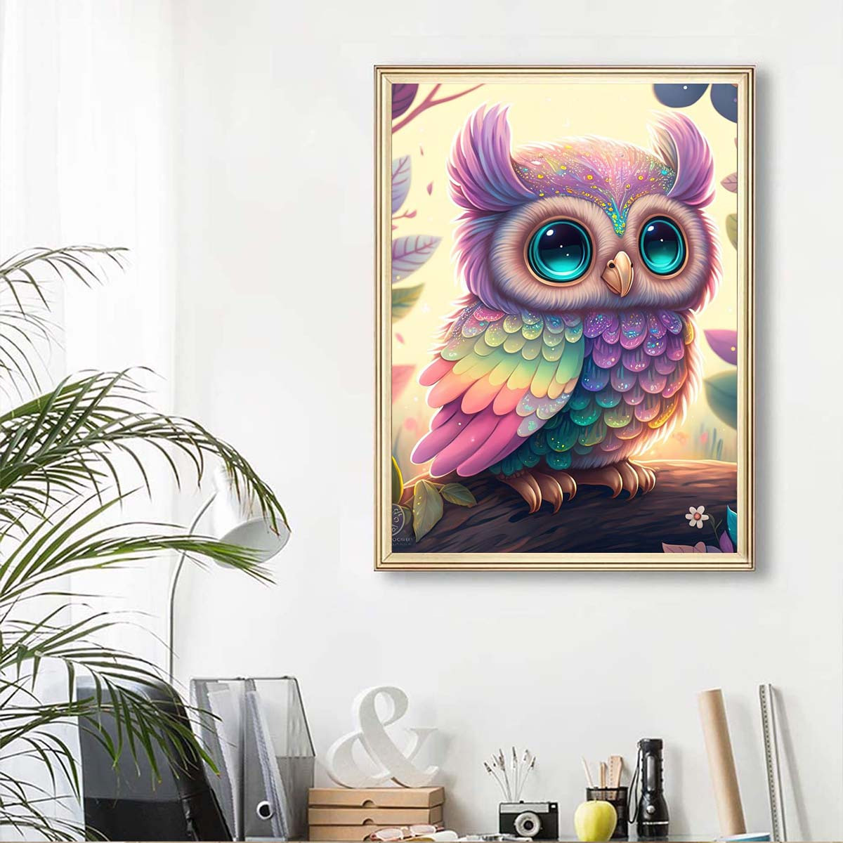 16X24Inch The Star Owl Diamond Painting, Adult Children's Interactive  Handmade Digital Painting Craft Diamond Painting Kits, Suitable for Room  Decor