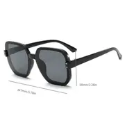 large square fashion sunglasses for women men summer gradient sun shades glasses for driving beach travel details 3