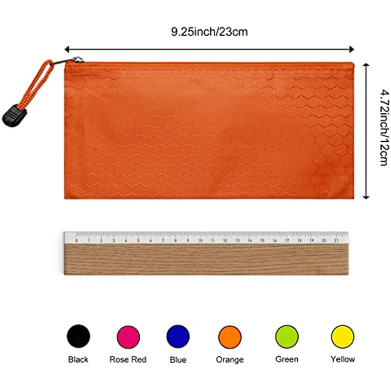 Pencil Pouch Bulk Waterproof Zipper Pencil Bags Zipper Pencil Pouches  Multicolor Pencil Case Bulk Pen Bags For School Office Supplies Cosmetics  Travel Accessories Stationery - Temu United Kingdom