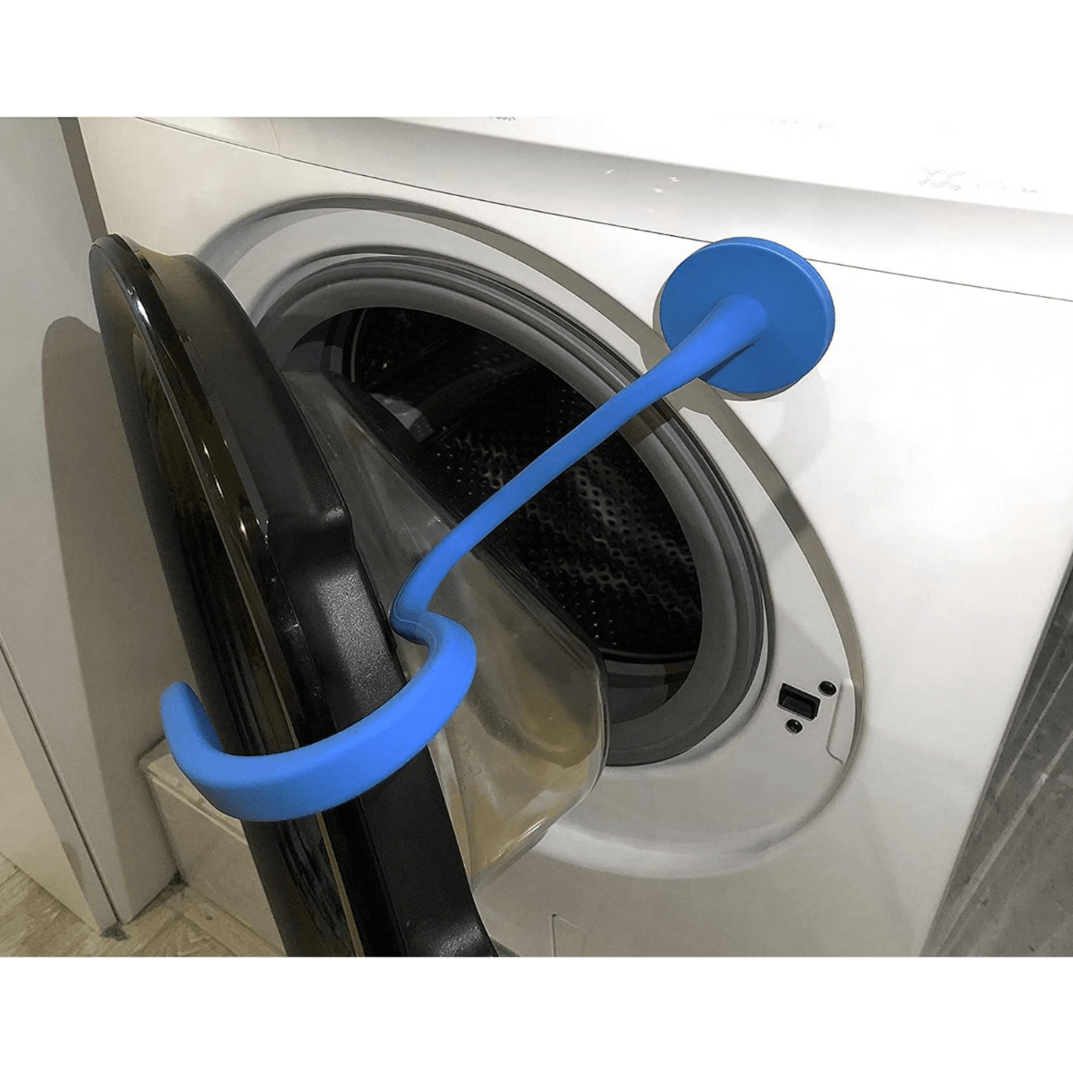 Support de porte magnétique pour porte de machine à laver - noir