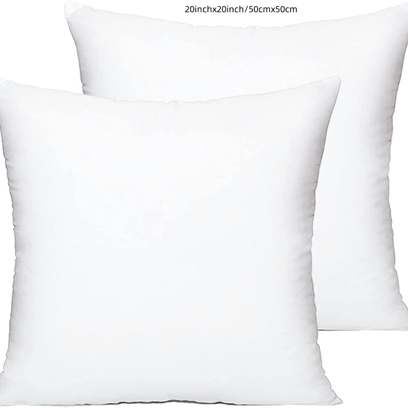 20x20 Inch Throw Pillow Inserts 20 Inch Square Form Sham Pillow