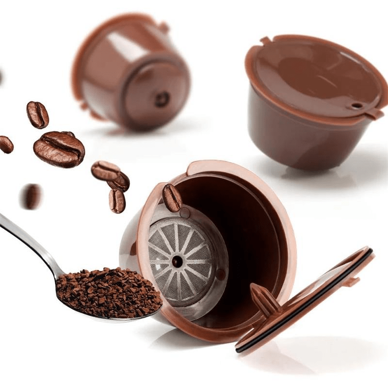 Capsule di caffè ricaricabili Tazza filtro compatibile per Dolce Gusto  Adattatore di gusto Macchina Nescafe riutilizzabile Dolcegusto ricaricabile