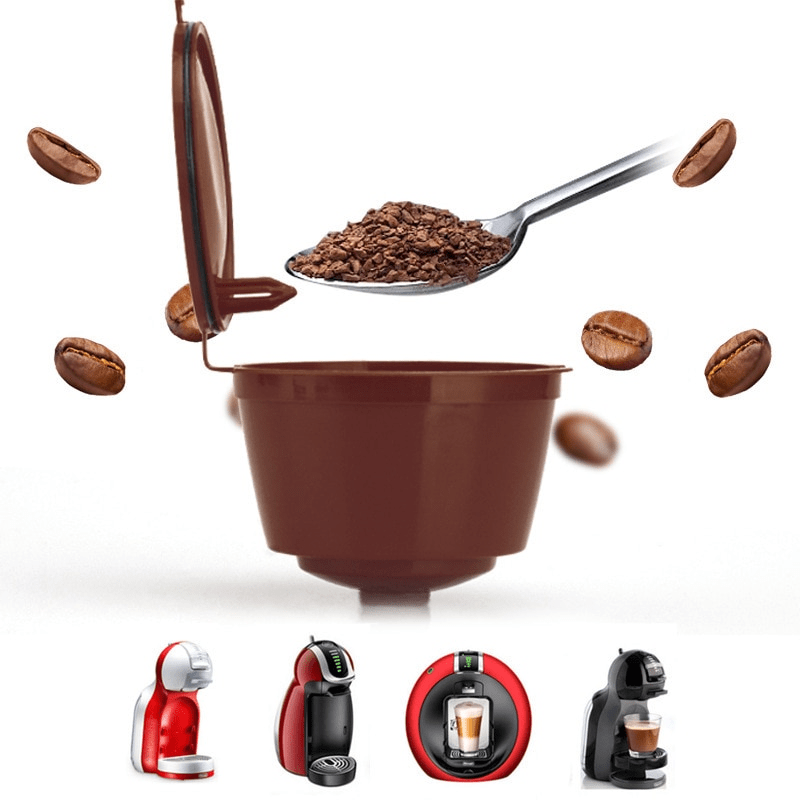 Refillable Coffee Capsule Nescafe Dolce Gusto Machine Save - Temu
