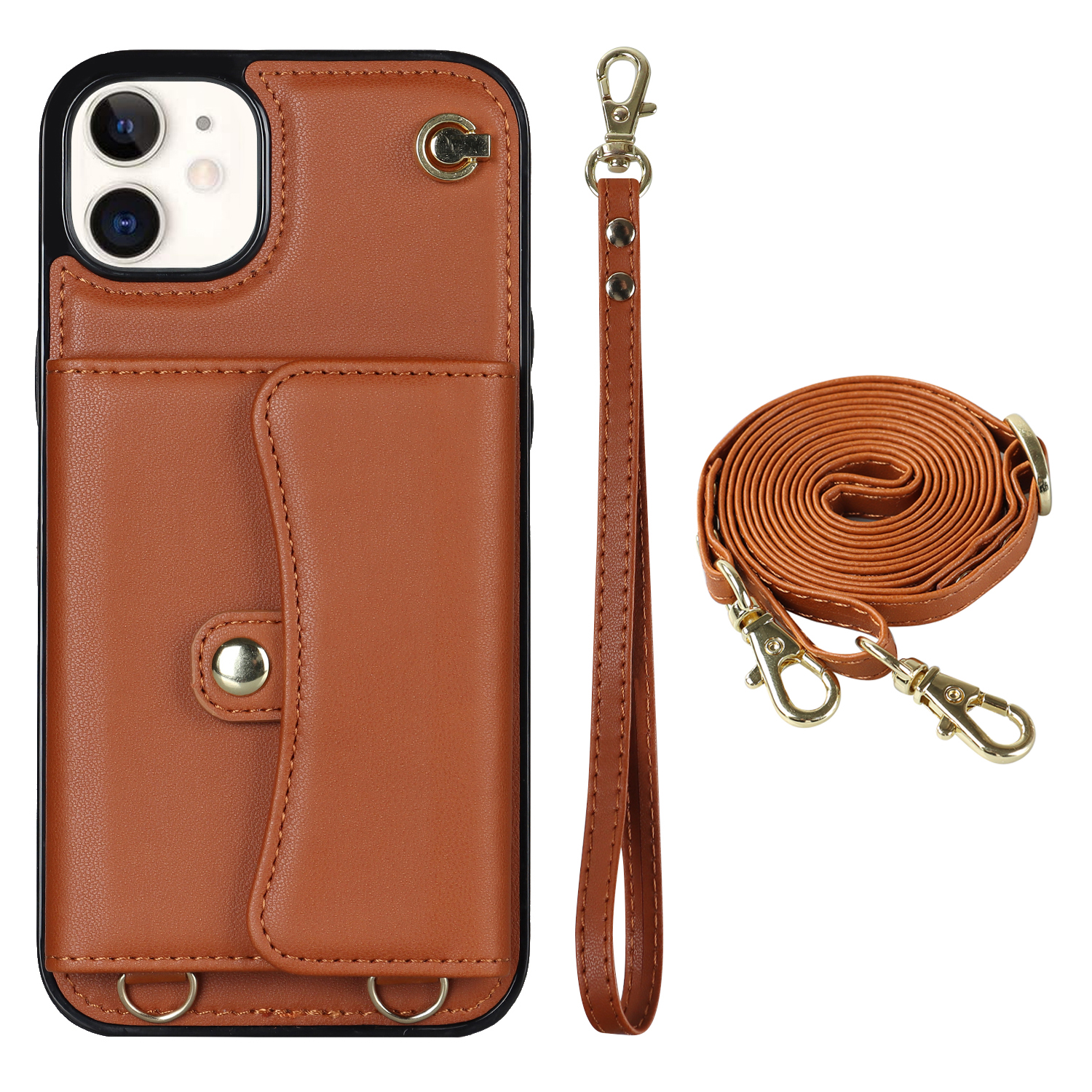 Iphone 11 pro crossbody wallet online case