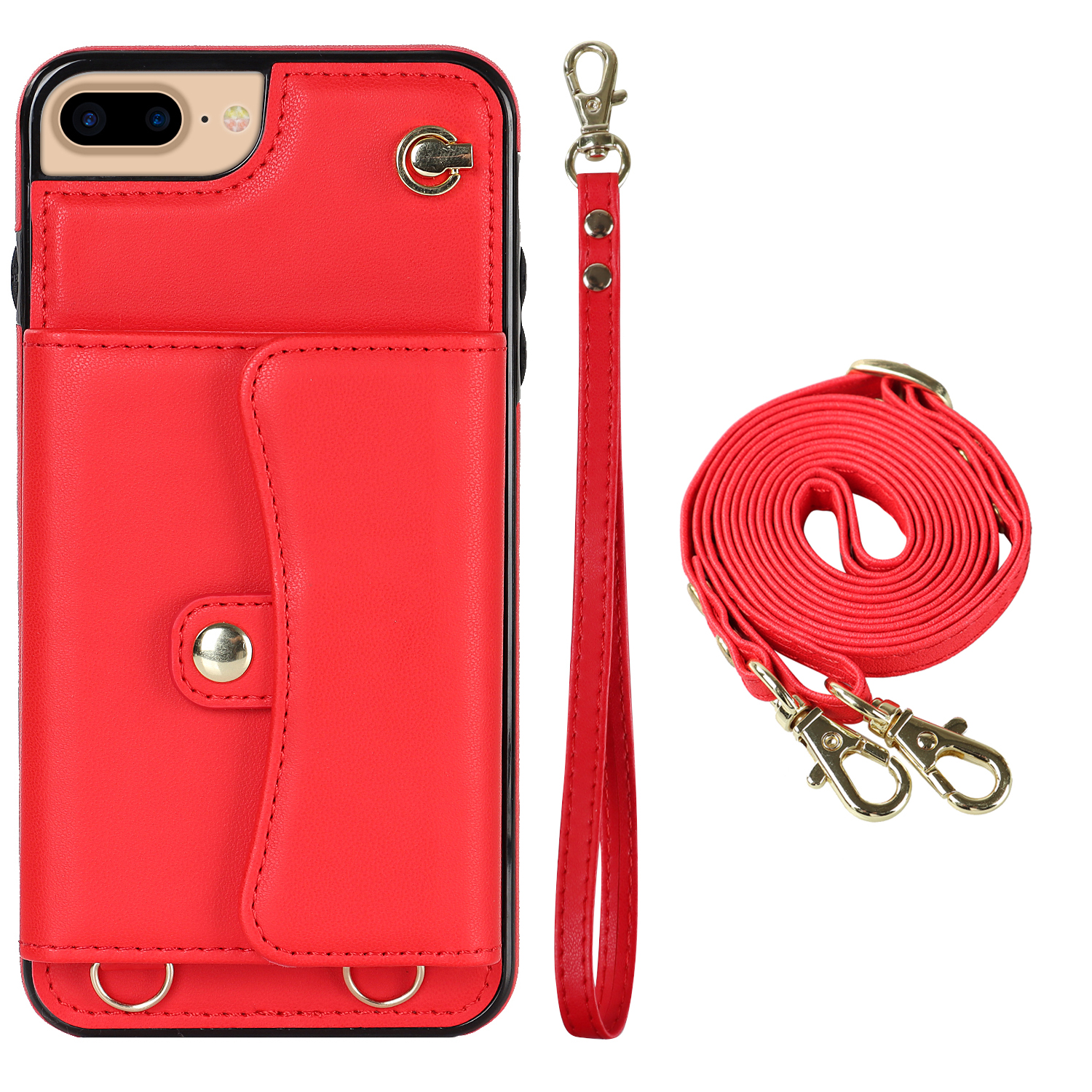 Phone cover with purse hot sale