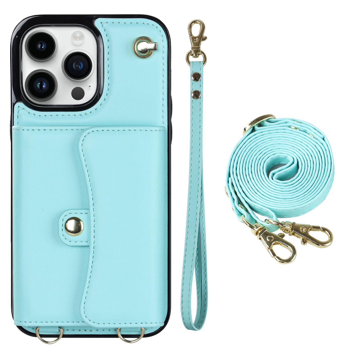 Crossbody Phone Case for iPhone 13 12 Mini 11 Pro XS Max XR X SE