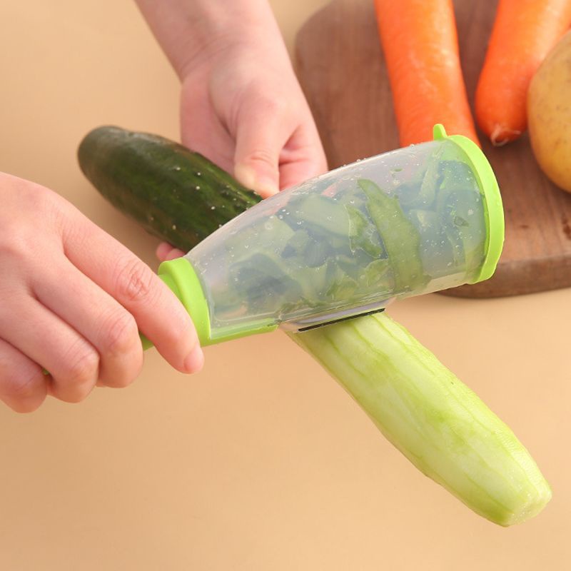 Multifunction Fruit Vegetable Storage Peeler - Peeler With Trash