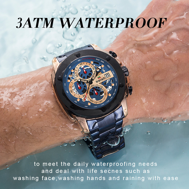 Waterproof watch under outlet 500