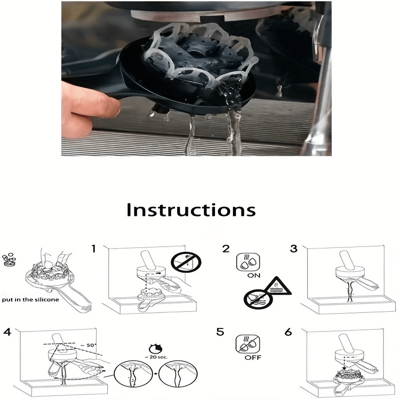 Coffee Machine Cleaning Brush Semi automatic Coffee Brewing - Temu