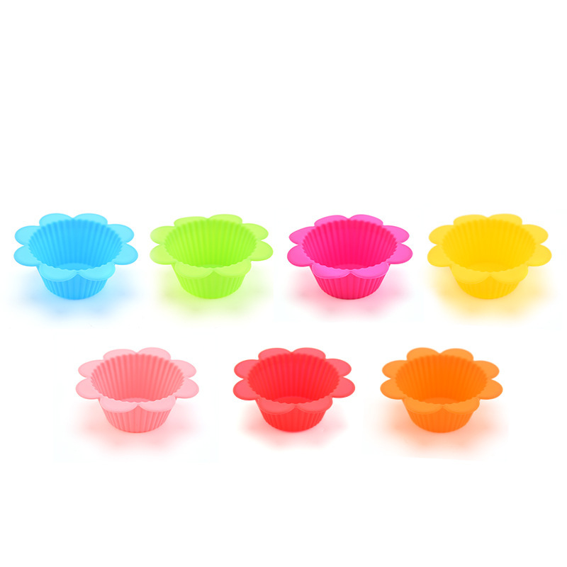 Bento Accessories Silicone Food Cup Flower for ~ Super Buy