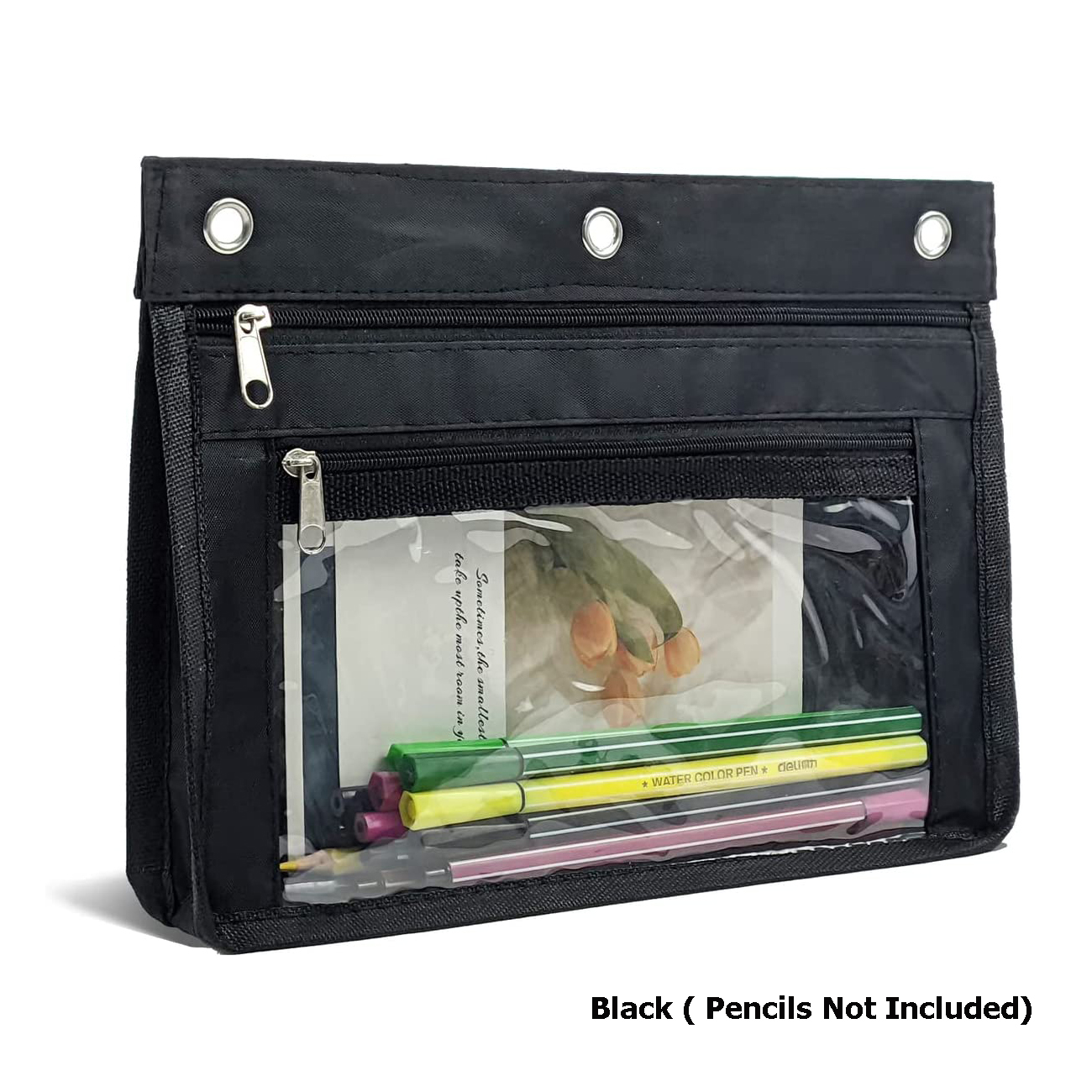 Expandable Pencil Case Large Capacity Pencil Pouch With - Temu