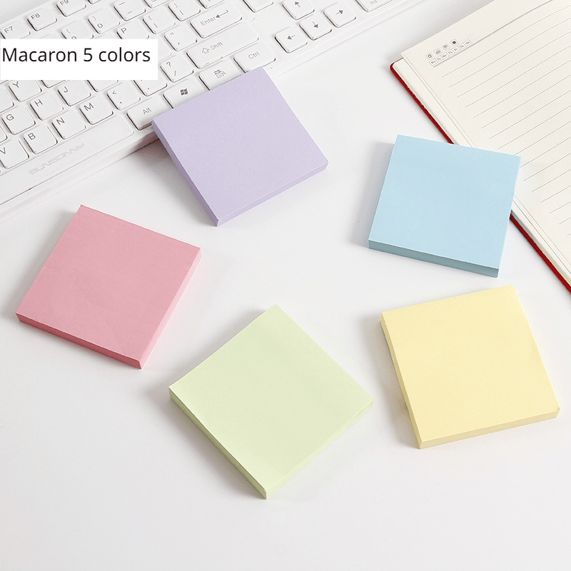 2PCS Sticky Notes, Deli Self-Stick Notes Pastel Color, 100 Sheets/Pads  Pastel School Supplies Post It Notes 
