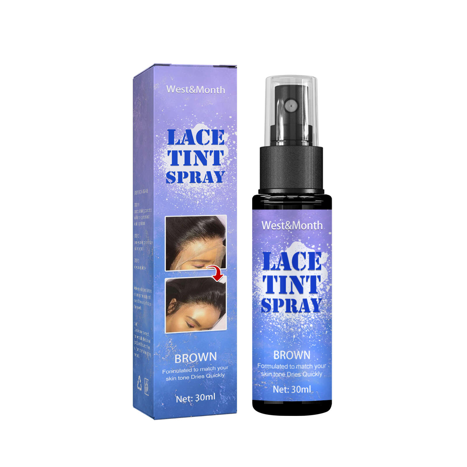 Lace Tint Spray Waterproof Oil resistant Spray For Wigs - Temu