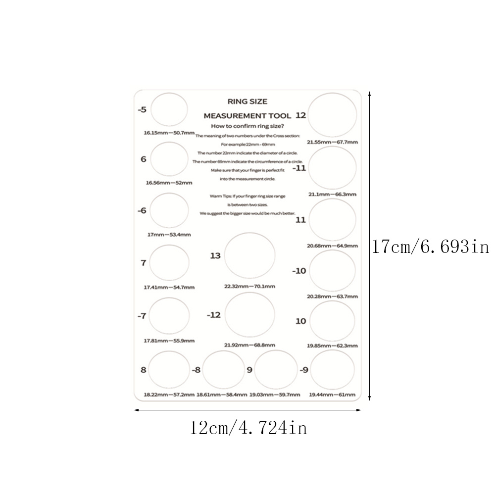 Ring measurement tool on sale printable