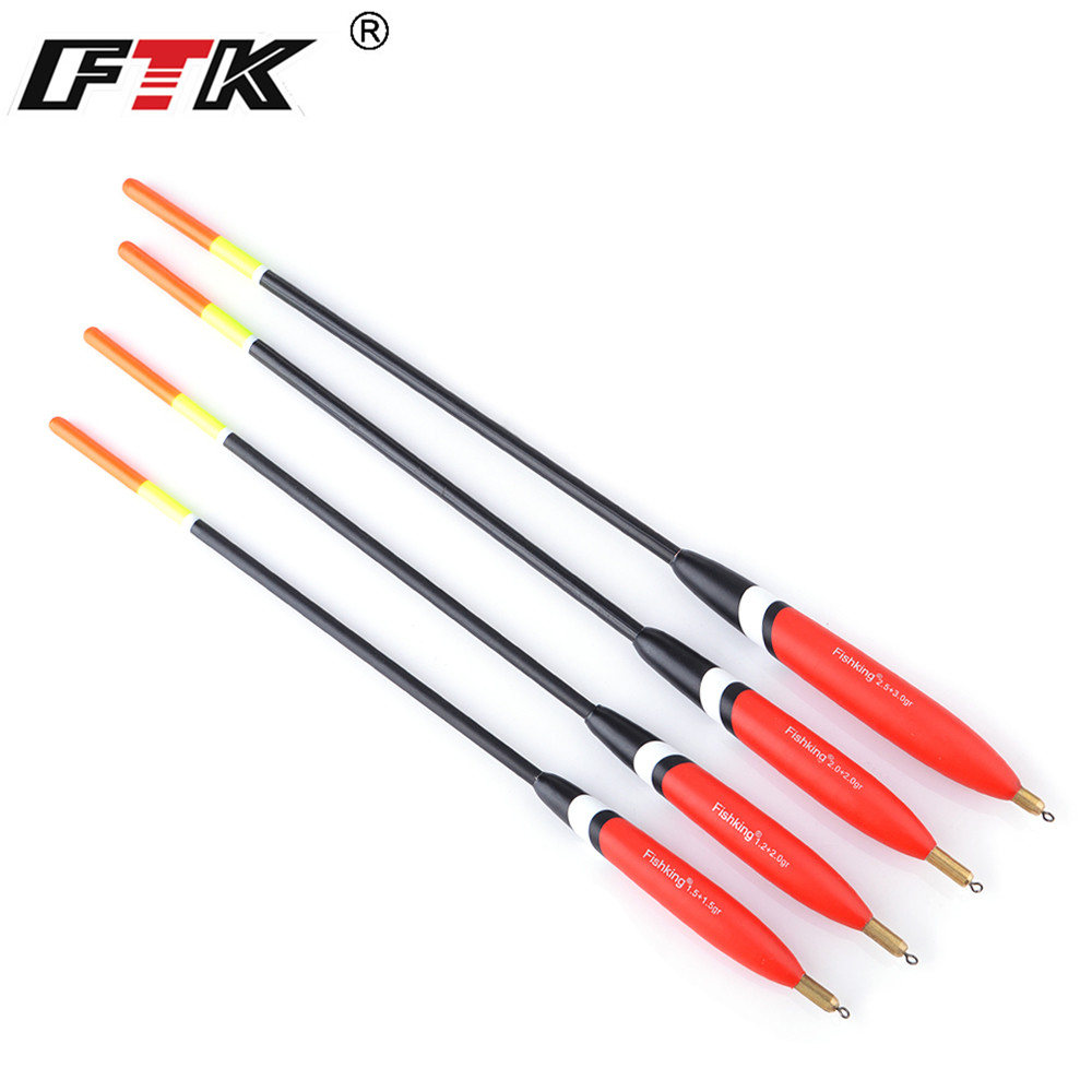 

4pcs Long Distance Carp Fishing Float Bobber - High Visibility Buoy For Accurate Casting And Easy Tracking