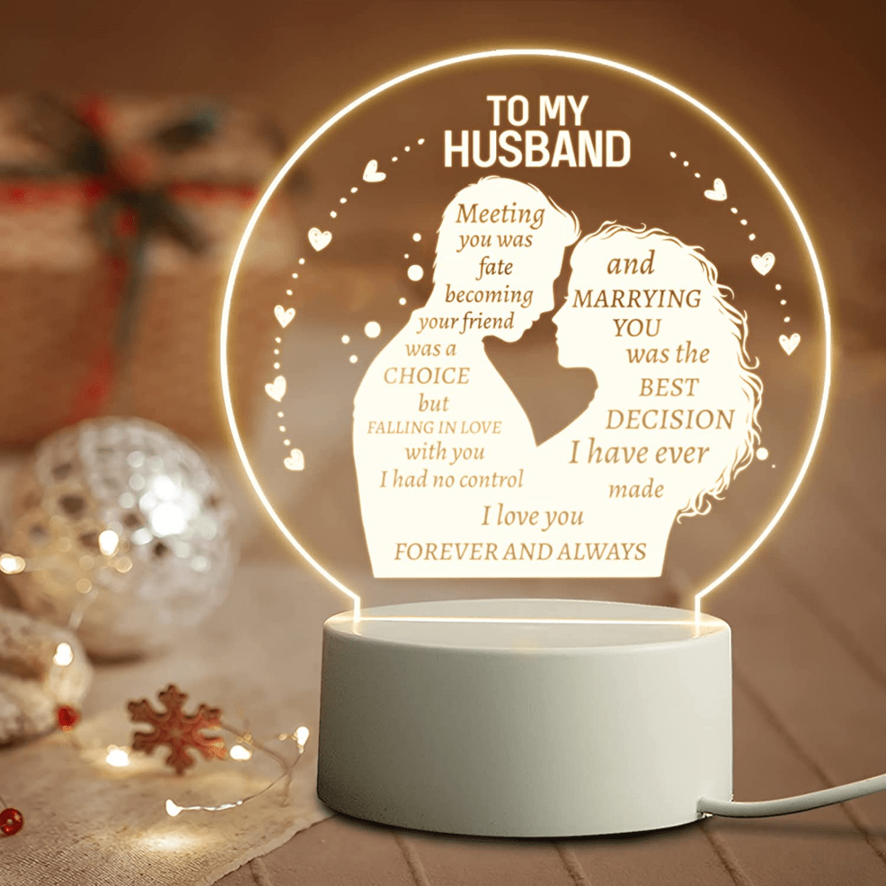 To My Husband Gifts, Personalized Gifts For Husband Birthday