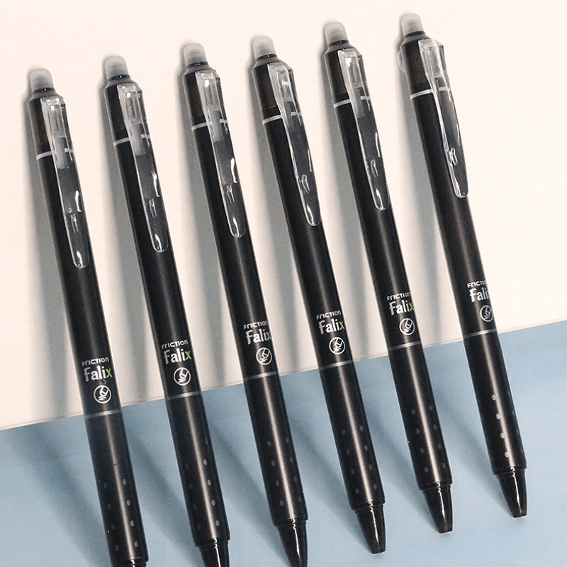 4 Pcs Erasable Ballpoint Pen Press The Magic Erasable Pen 0.5mm Bullet Tip  Student Office Writing Gift Pen School Stationery