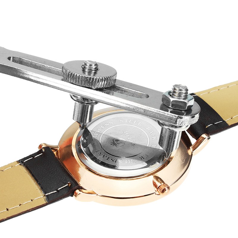 1pc Uhrenwerkzeug, Uhrenverstellbarer Öffner Rückgehäuse Presse Schließer  Entferner Reparatur Uhrmacherwerkzeug