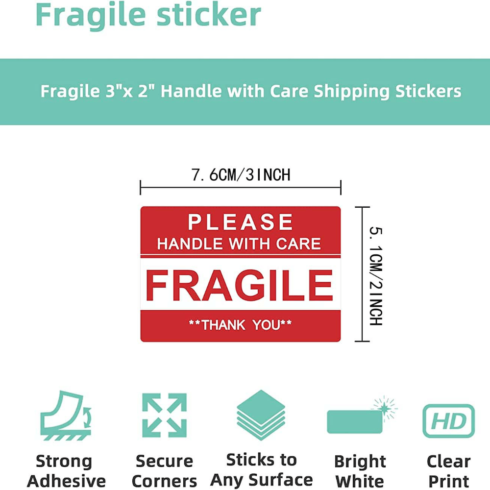PLEASE HANDLE WITH CARE FRAGILE THANK YO