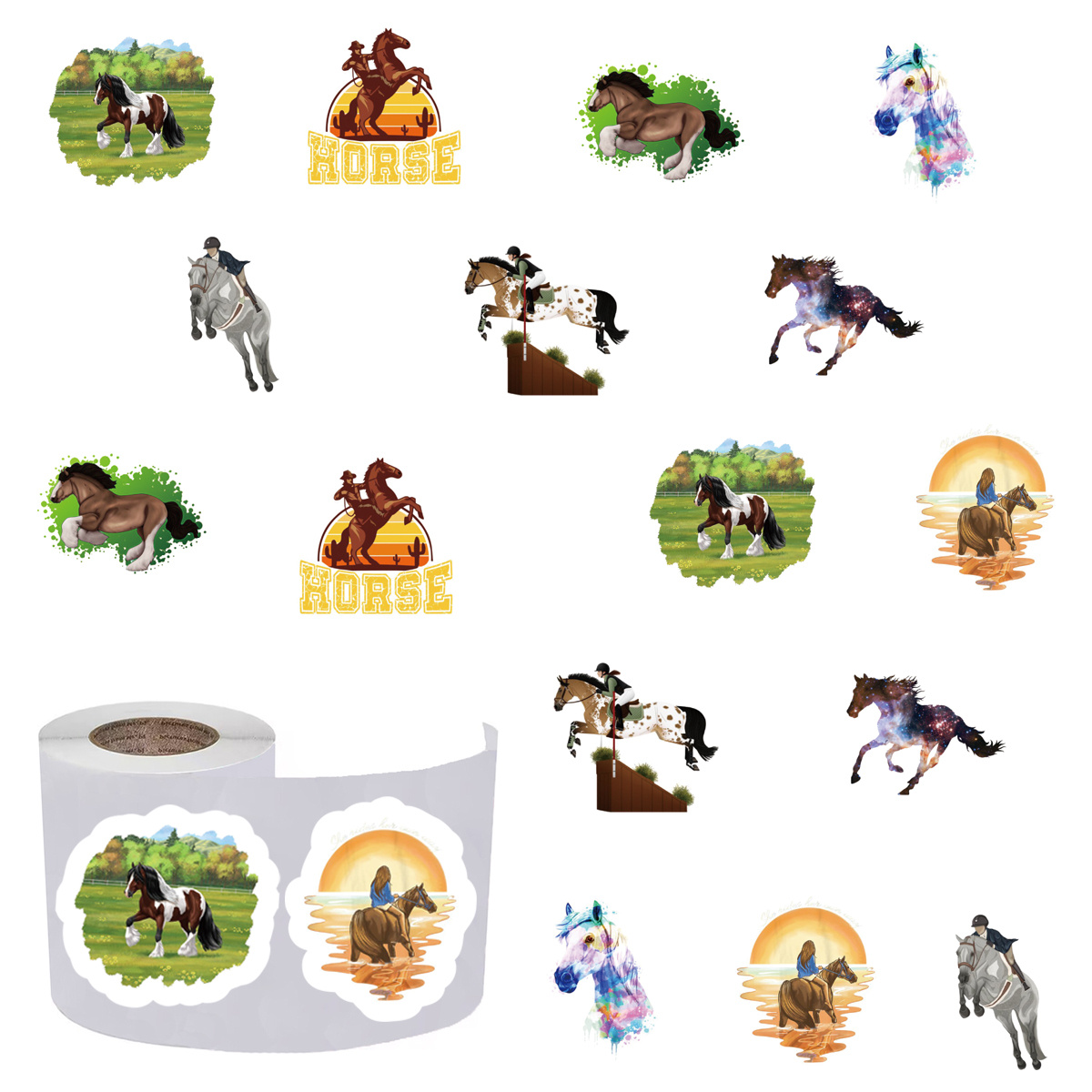 Kids Waterproof Stickers & Labels