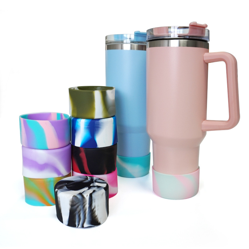 1Pc Decorative Silicone Sleeve For Stanley Mugs Silicone Bottom Cover For Water  Bottles Silicone Boot - AliExpress