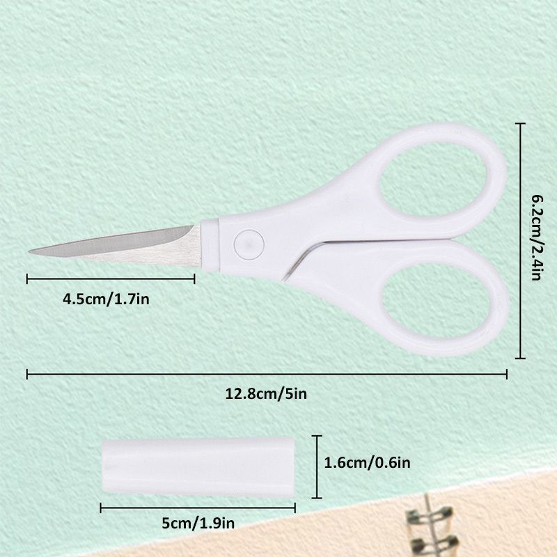 Labor saving Safety Scissors For Studentsdiy Paper Cutting - Temu