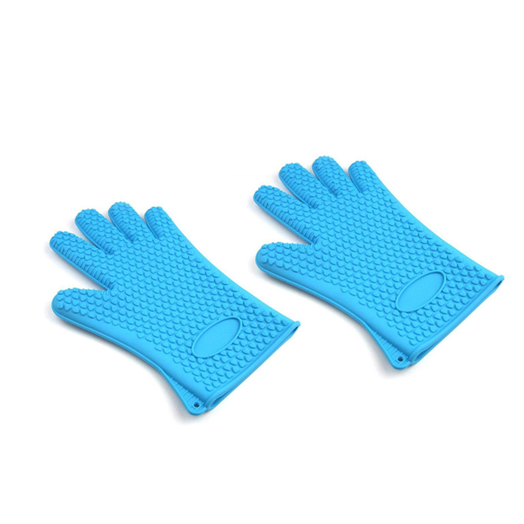 Polyester Oven Mitts Short Heat Resistant Mitts Microwave - Temu