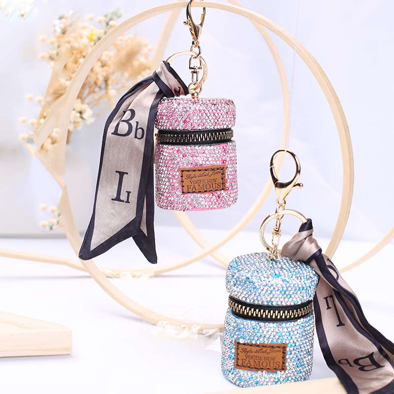 Mini Allover Glitter Decor Chain Box Bag, Perfect Bride Purse For