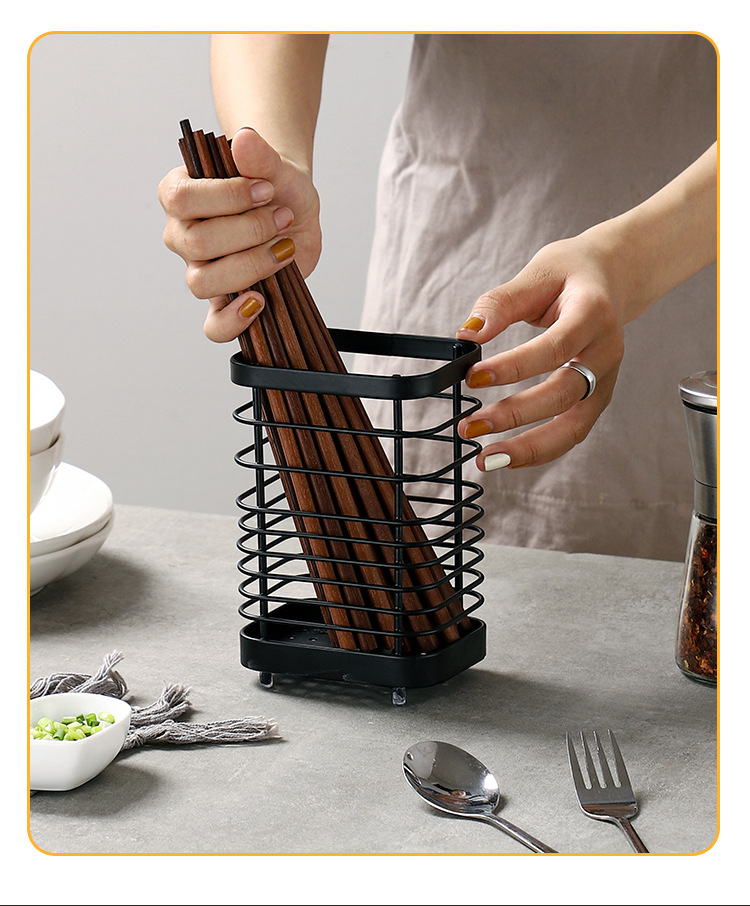 Organize Your Kitchen With A Stainless Steel Hanging Utensil Drying Rack -  Temu