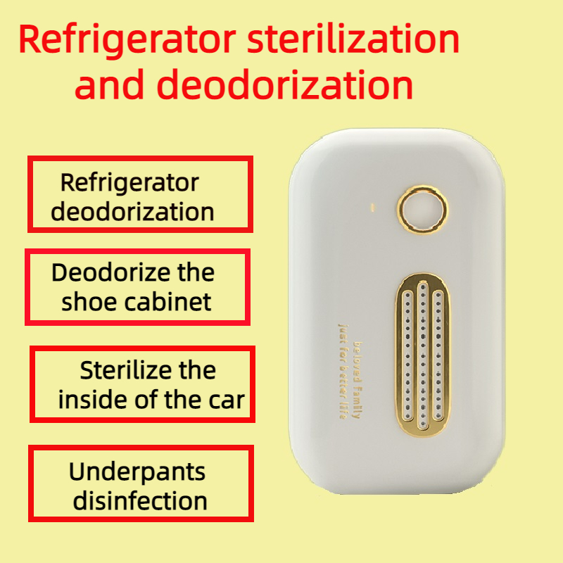 Acquista Deodorante per frigorifero Mini USB Fridgerator Freashener  Deodorante Eliminatore di odori Generatore di ozono per