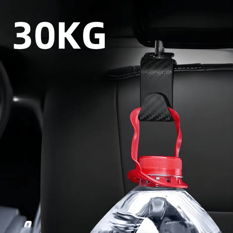 Crochet d'appui-tête pour siège de voiture en Fiber de carbone