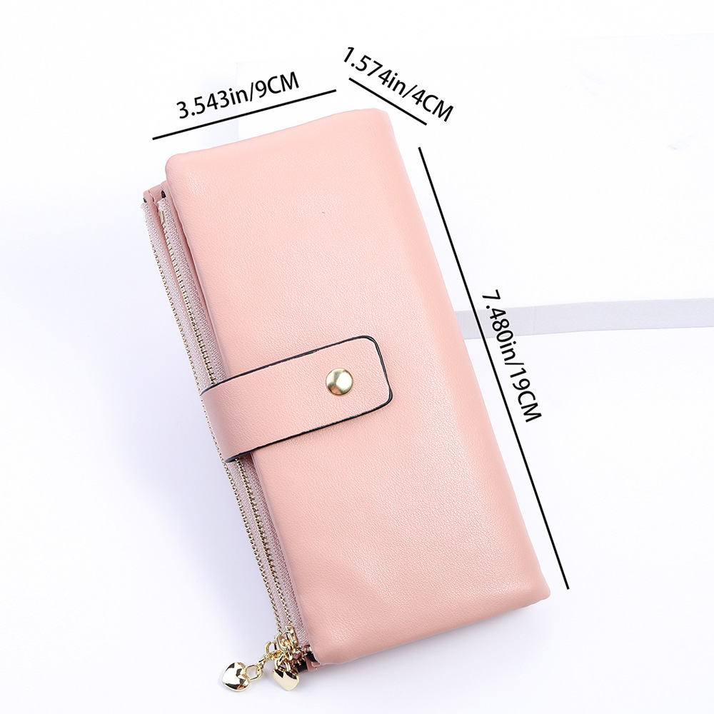Wallet For Women Small Fancy Genuine Leather Luxury Envelope Card Holder  Short Purse Designer Wallet Multipurpose Zip Coin Bag